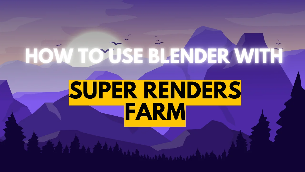 Blender Tutorial zur Job-Einreichung bei der SuperRenders Renderfarm