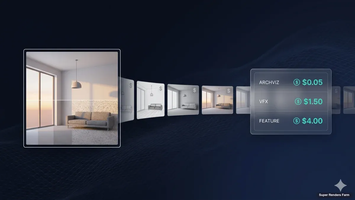Costo del Rendering Cloud per Fotogramma: Guida ai Prezzi 2026