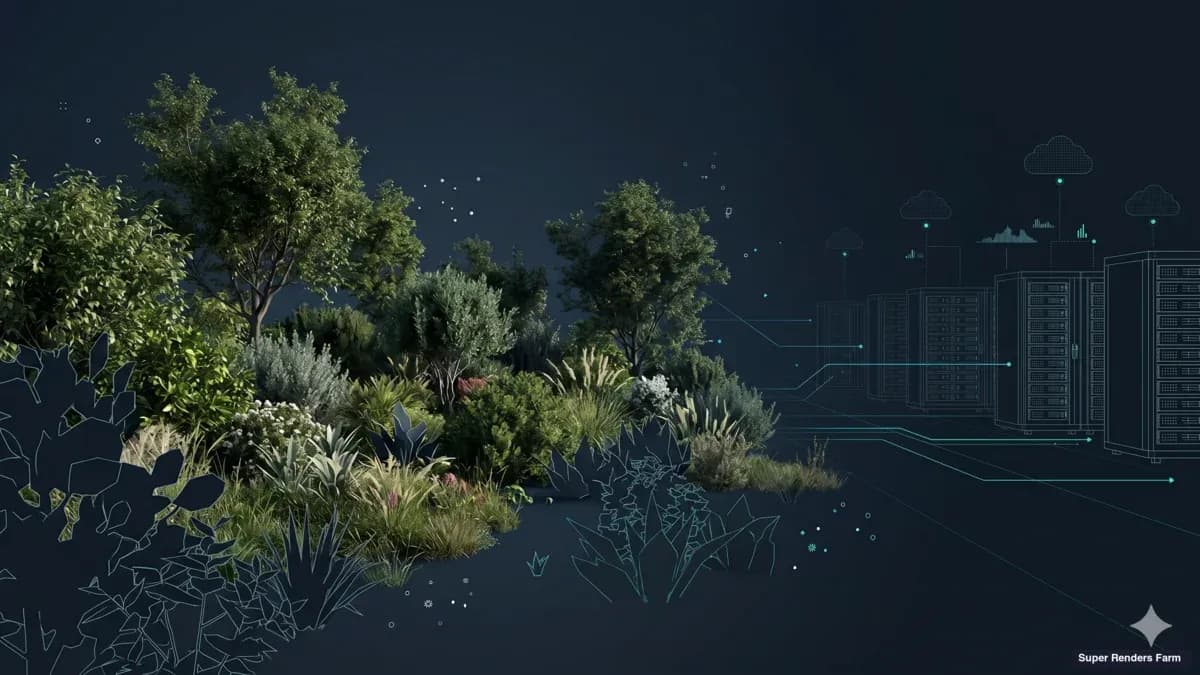 2026年版 Forest PackとRailCloneのクラウドレンダーファーム活用レポート