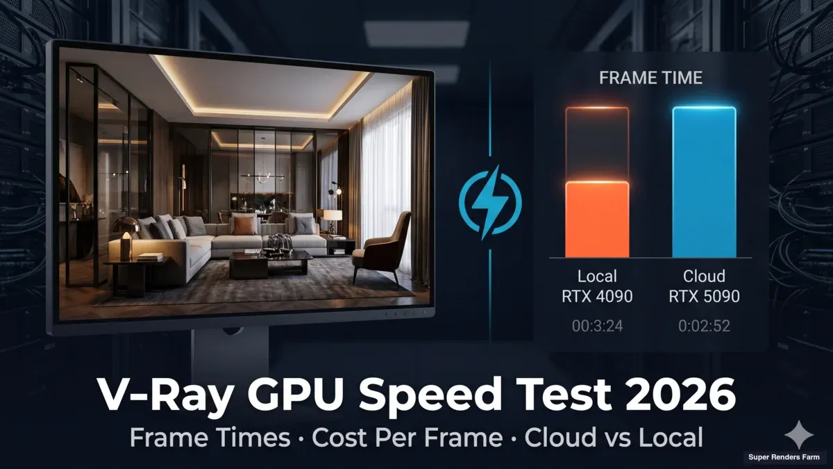 V-Ray GPU Render Farm: Speed Test & Real Cost (2026)