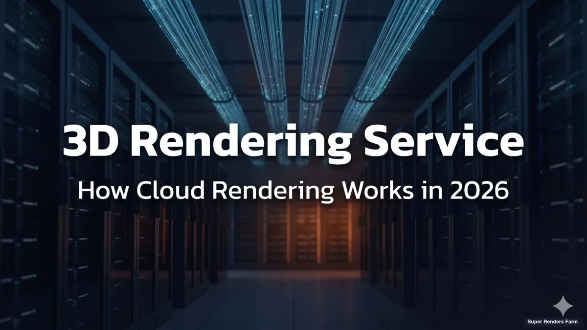 Servizio di rendering 3D: come funziona il cloud rendering nel 2026
