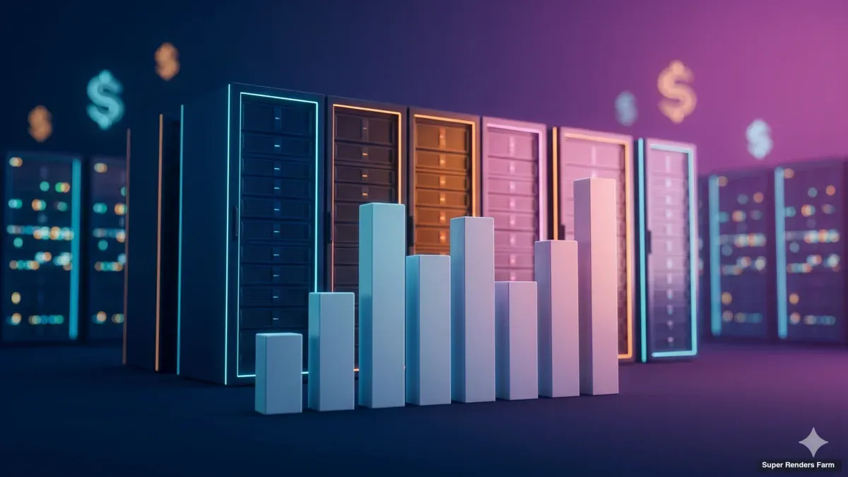 Render farm la moins chère en 2026 : comparatif honnête entre plusieurs prestataires