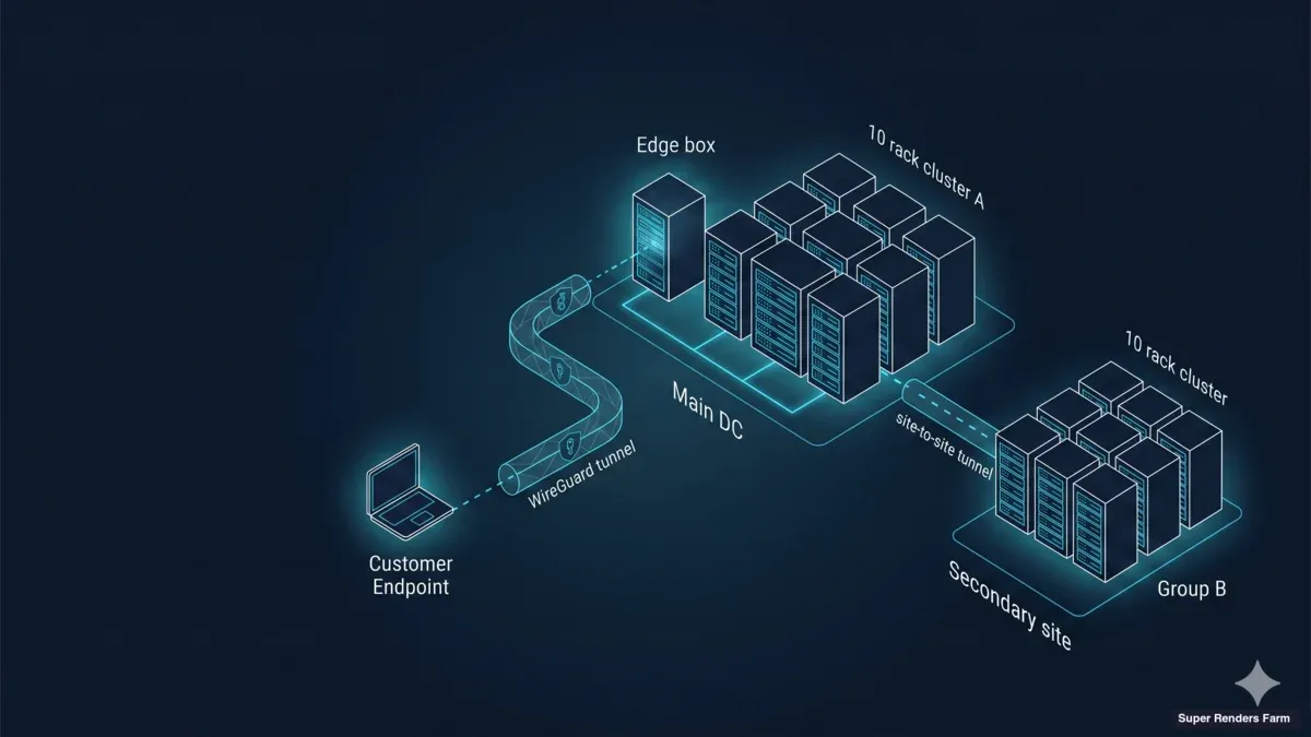 How to Deploy a 20-Node Dedicated GPU Render Farm Across Country Borders (2026)
