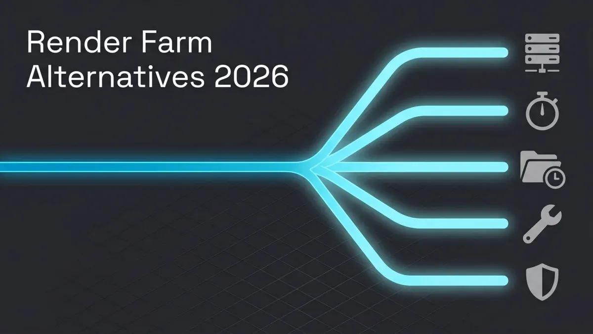 Các lựa chọn thay thế Fox Renderfarm năm 2026: So sánh trung thực