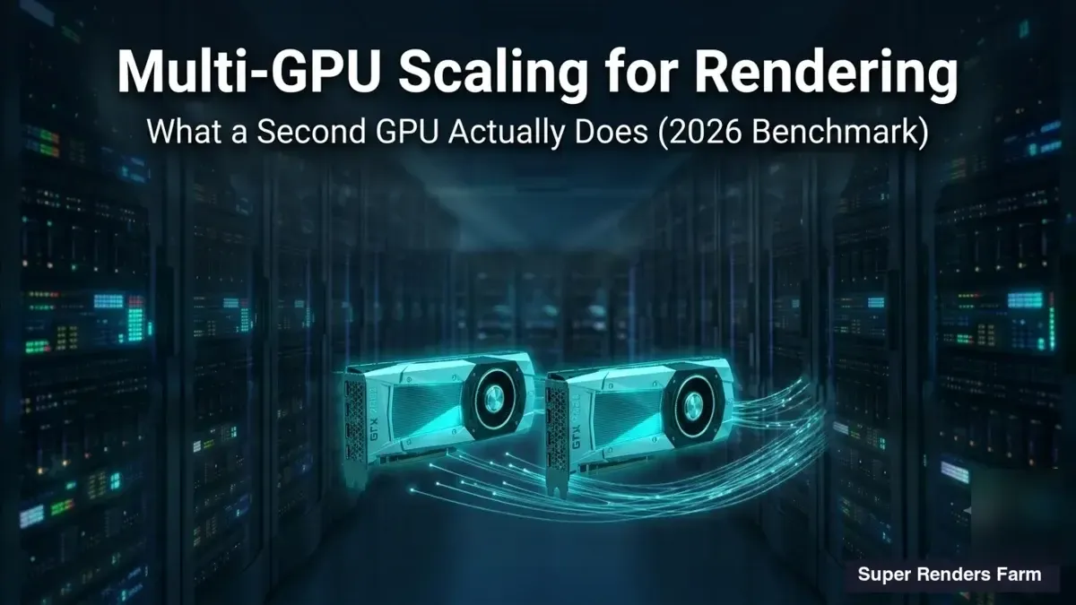 Multi-GPU em Renderização: O Que 1 vs 2 GPUs Realmente Faz (Benchmark 2026)