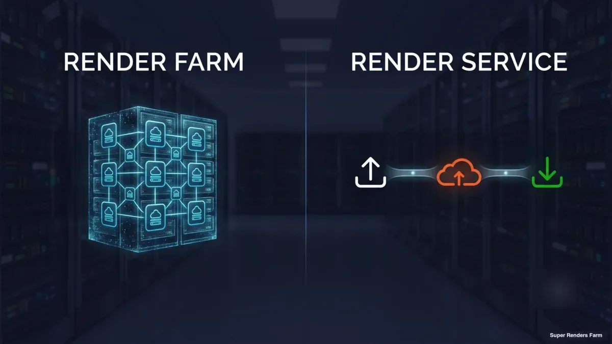 Render Service vs Render Farm: Khác Biệt Là Gì (Và Bạn Cần Loại Nào)