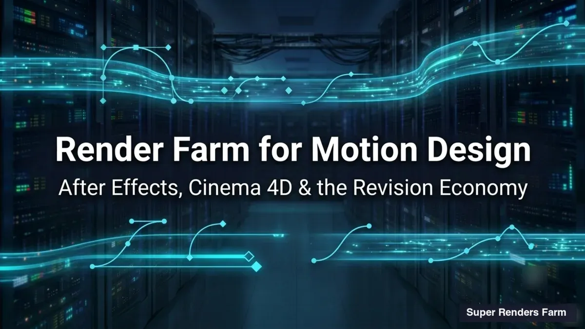 Render Farm for Motion Design: After Effects, Cinema 4D, and the Revision Economy (2026)