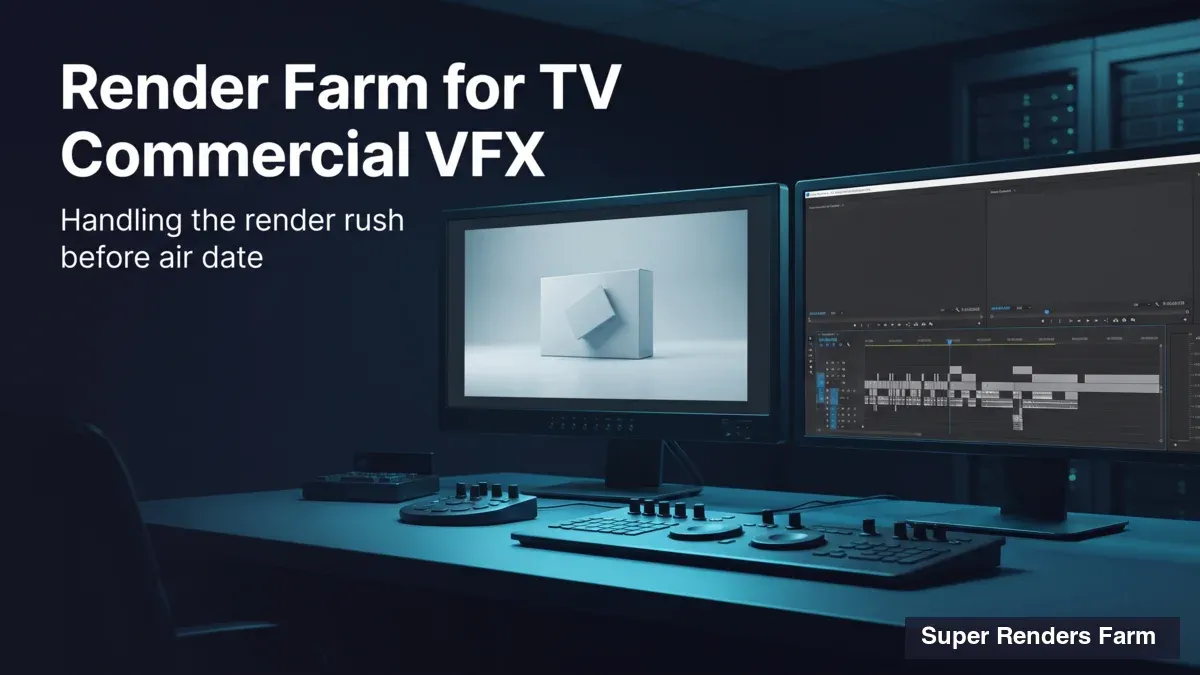 Render Farm para VFX de Anuncios de TV: Gestionar la Prisa Antes de Emitir