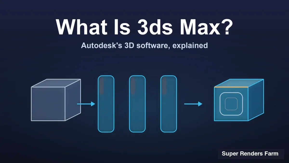 ¿Qué es 3ds Max? Autodesk 3ds Max explicado para artistas y estudios