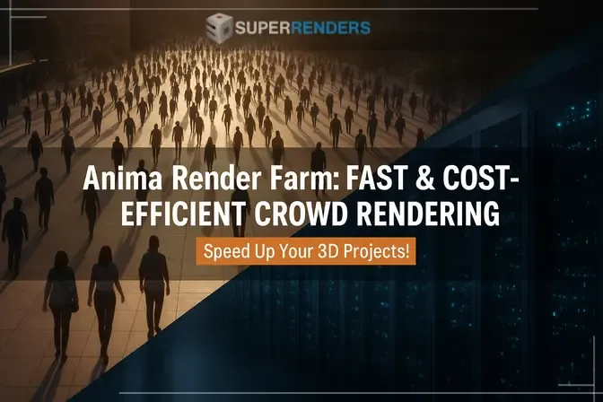 Integração Anima Render Farm: Como a Renderização na Nuvem Acelera Animações