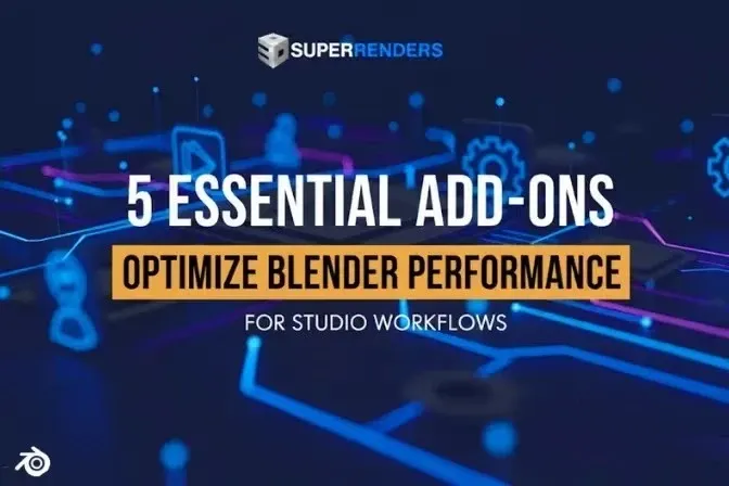 5 Extensões Essenciais do Blender para Renderização Mais Rápida