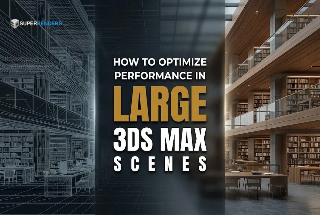 Come Ottimizzare le Prestazioni in Scene 3ds Max Molto Grandi
