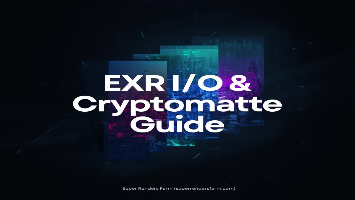 EXR-IO and Cryptomatte: A Compositing Guide for 3D Artists