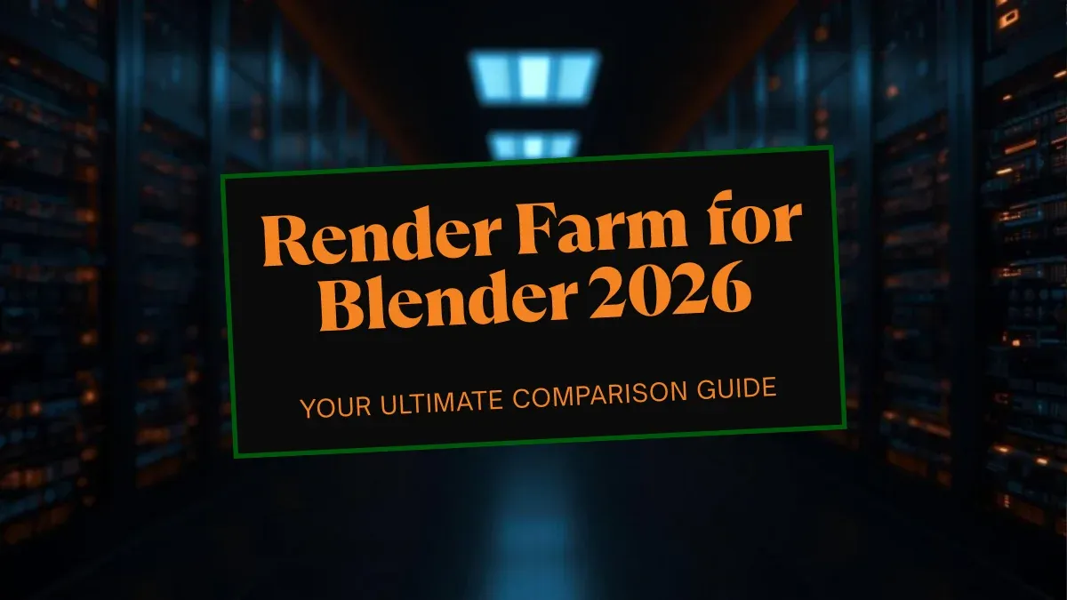 Render Farms for Blender in 2026: Options and Trade-Offs