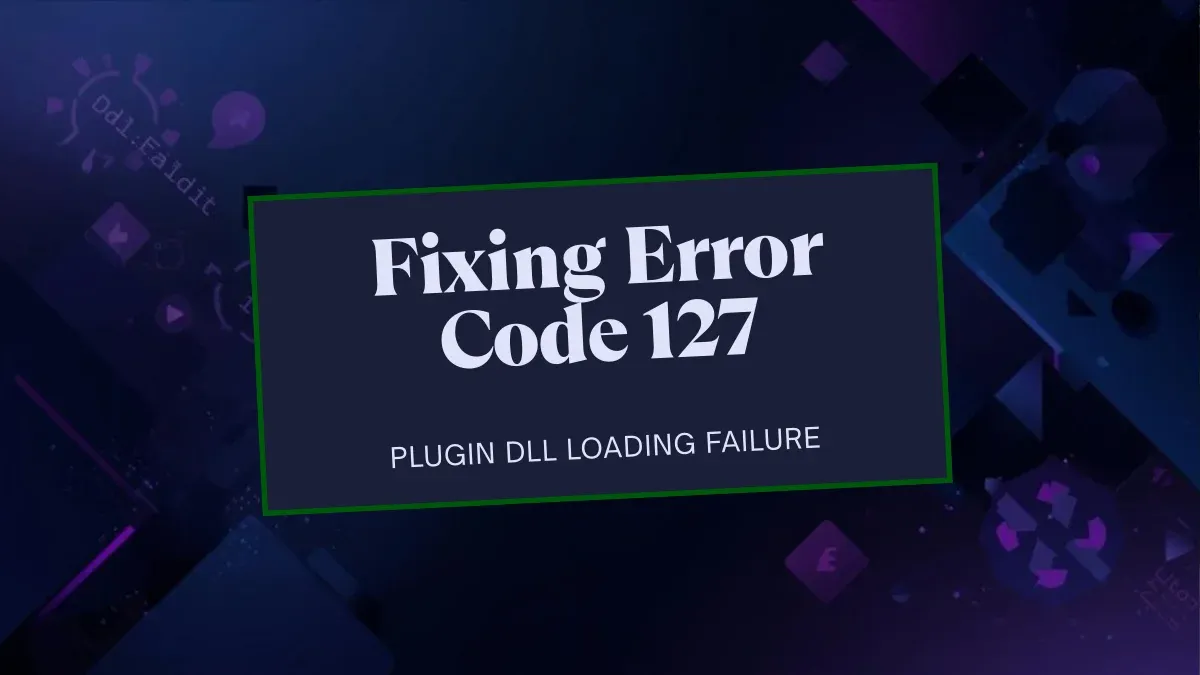 3ds Maxでエラーコード127を解決する: Plugin DLL ロード失敗