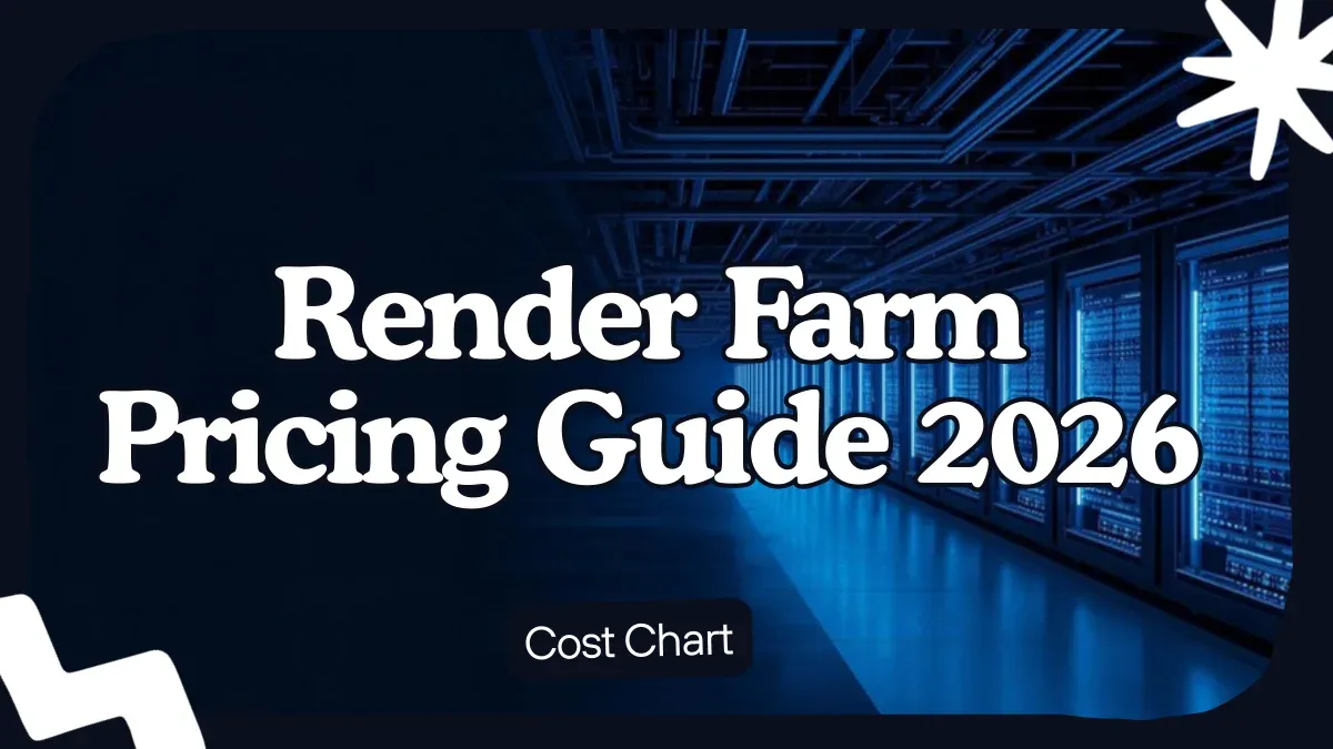 Combien coûte une ferme de rendu en 2026 ? Modèles de tarification, calculs par image et quand basculer vers le cloud