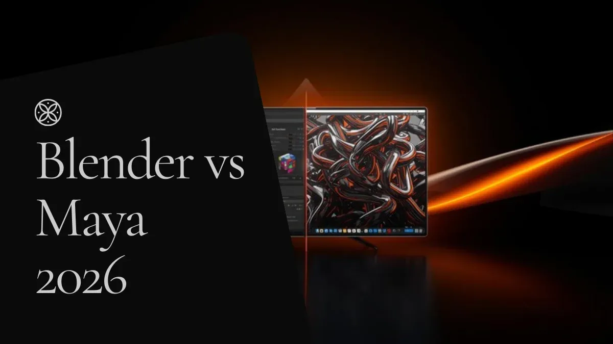Blender vs Maya in 2026: An Honest Comparison for 3D Artists