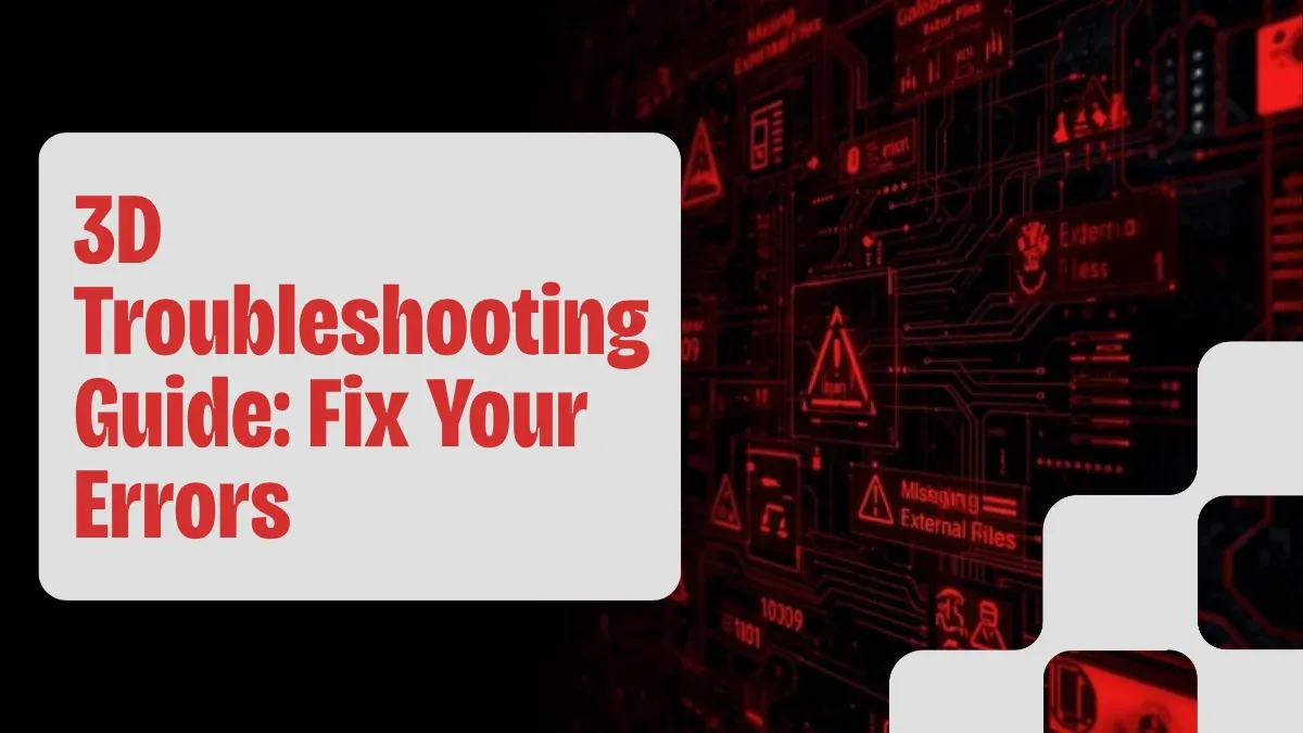 Fehler: „Fehlende externe Dateien" in 3DS Max