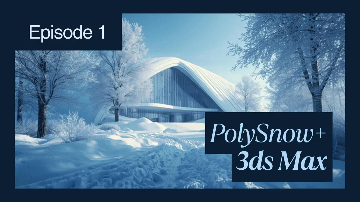 PolySnow Plus Plugin für 3ds Max