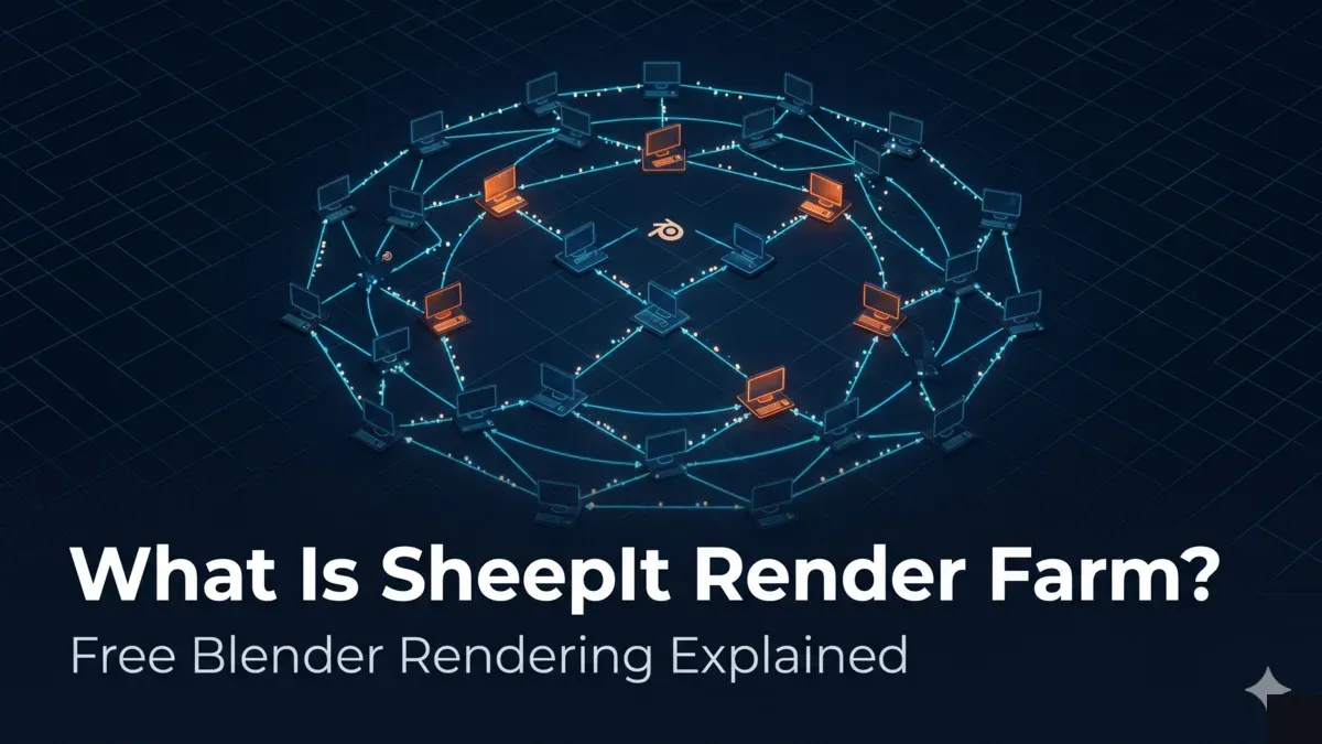 What Is SheepIt Render Farm? How Free Blender Rendering Actually Works