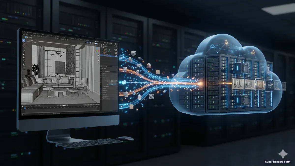 Blender Cloud Rendering: Projekte auf einer Renderfarm rendern