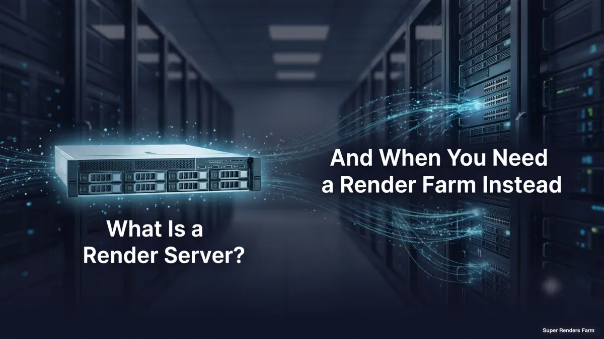 What Is a Render Server? (And When You Need a Render Farm Instead)