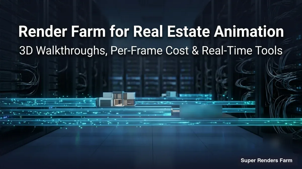 Render Farm for Real Estate Animation and 3D Walkthroughs (2026)