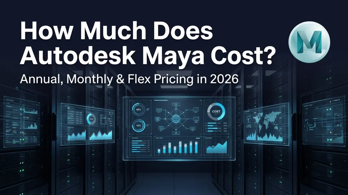 2026年のAutodesk Mayaの料金はいくら