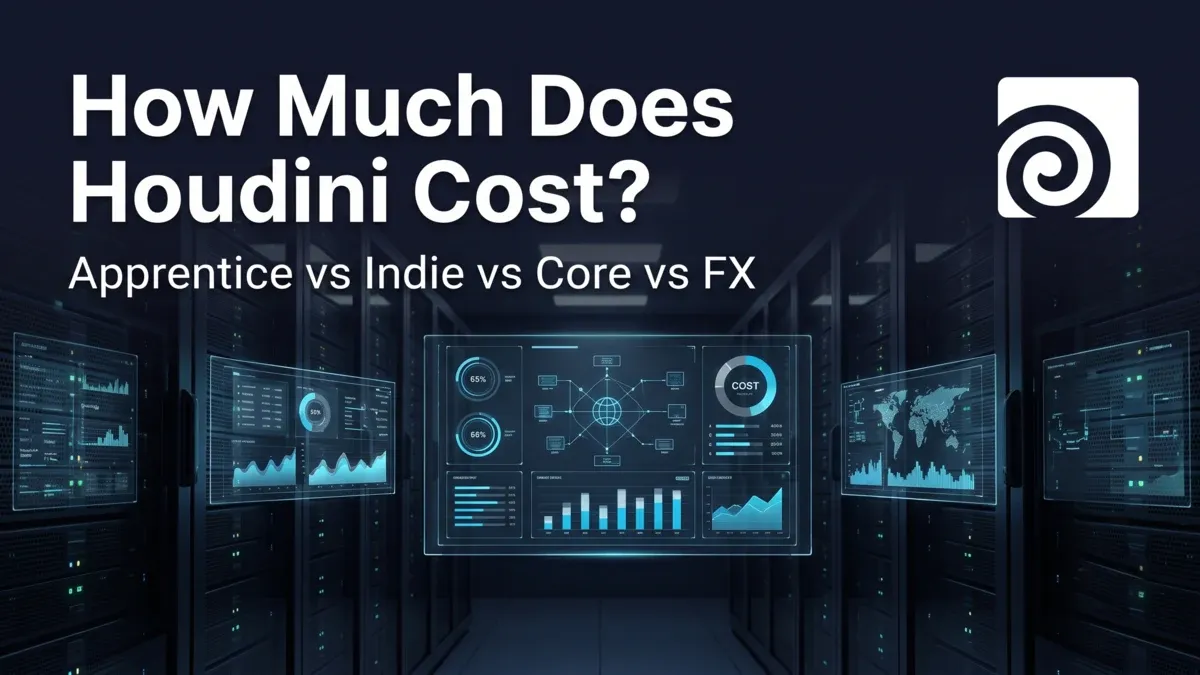Wie viel kostet Houdini - Apprentice vs. Indie vs. Core vs. FX