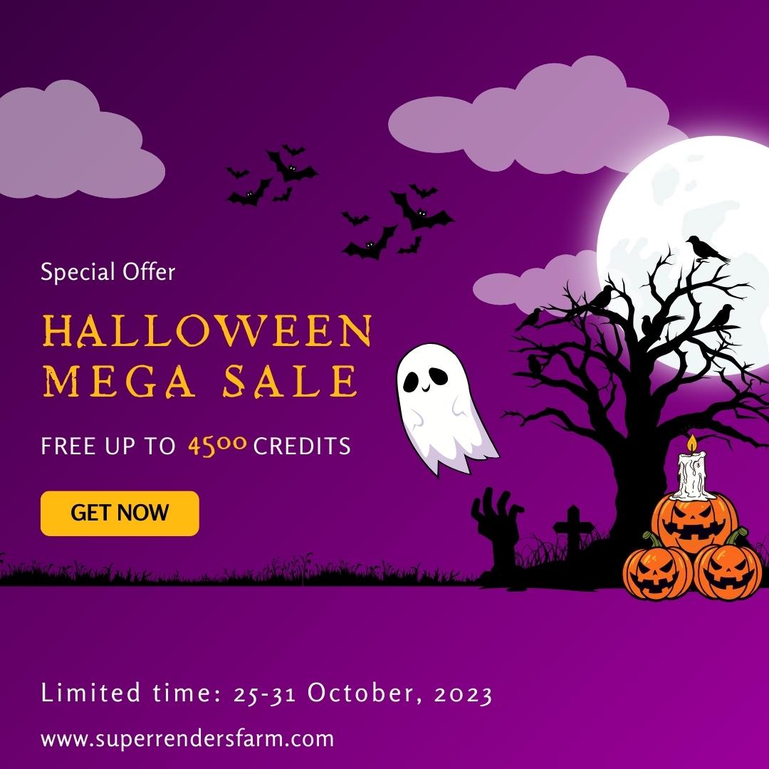 Happy a spooktacular Halloween with a thrilling bonus of extra credits!