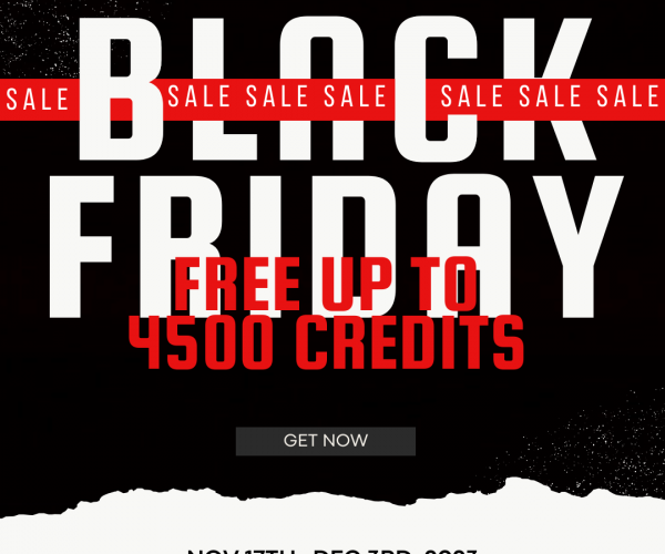 Prepare for Black Friday: 4,500 Free Render Credits Await at SuperRenders Farm!