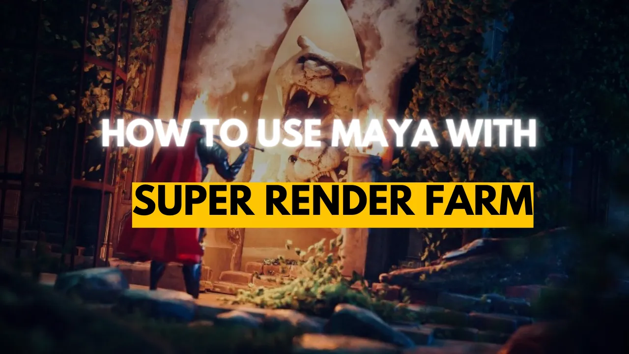Maya tutorial video demonstrating high-performance cloud rendering workflow